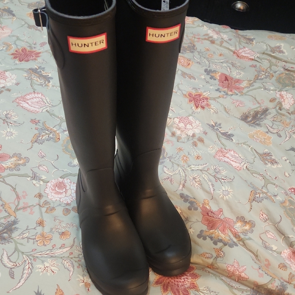 Hunter Classic Black Waterproof Boots
